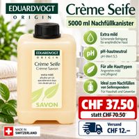 Eduard Vogt Crème Seife 5 Liter Nachfüllkanister