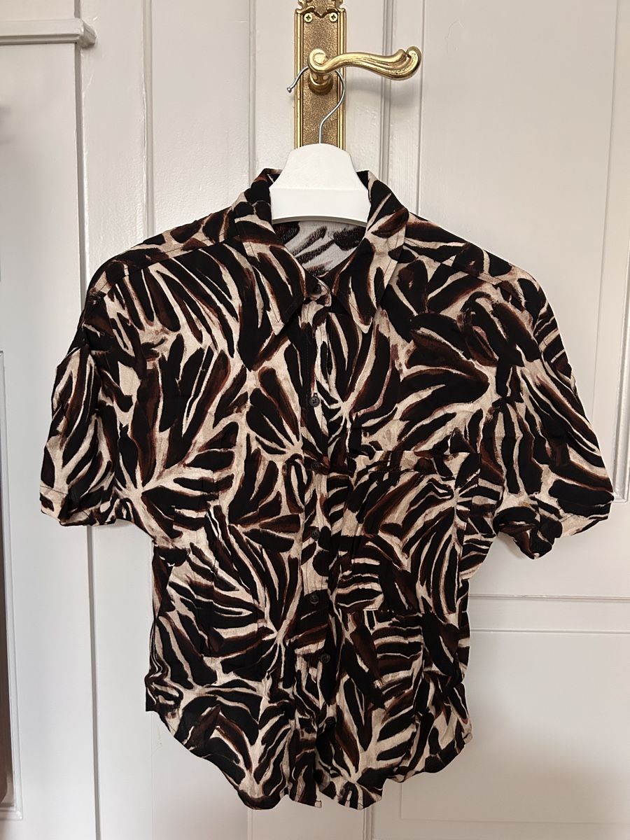 Mango Camicette: Sommer Bluse von Mango mit speziellem Muster, Gr. S – Nuovo (secondo la descrizione) da Zürich venduto da Obstweg