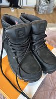 Timberland Chillberg, bottes d'hiver en cuir noires, t 42