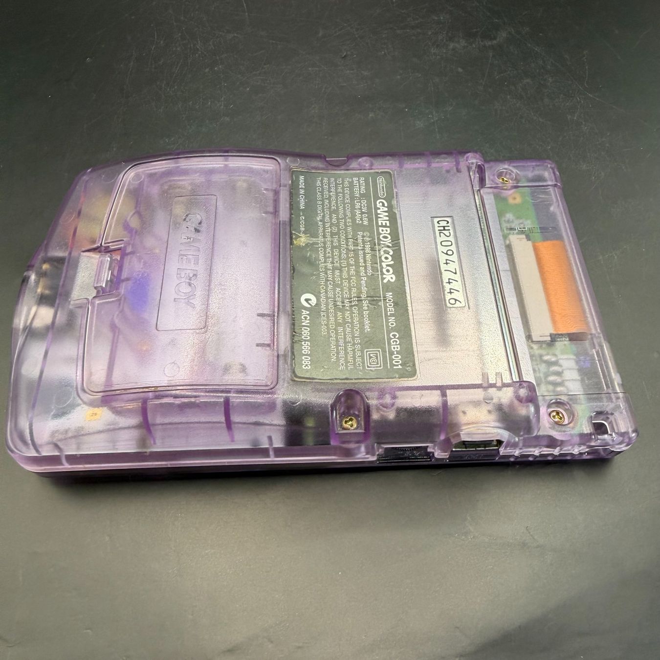 Nintendo Console: Nintendo Game Boy Color Lila Transparent – Usato da Düdingen venduto da Nerdworld 7
