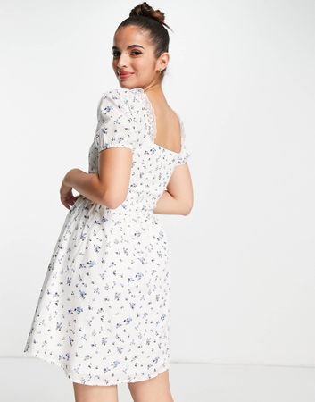 Daisy Street - Kurzes Milkmaid-Kleid