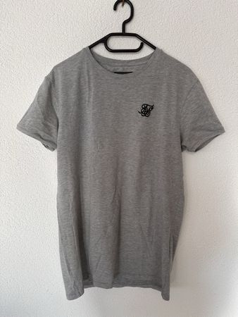 SikSilk T-Shirt Grau Gr. M Herren