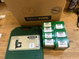 Prebena Druckluftnagler 2P-ES40SDS + Heftklammern (Nr. 7)