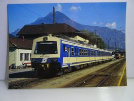 Postkarte ÖBB Nahverkehrstriebzug 4020 103 Bludenz 24.8.1987