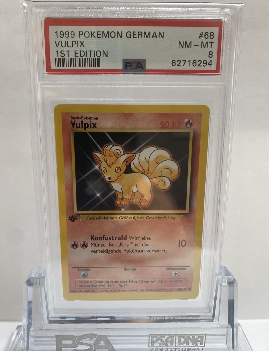 Pokémon Carte collezionabili: Psa Vulpix – Nuovo (secondo la descrizione) da Herznach venduto da Terratemptrop