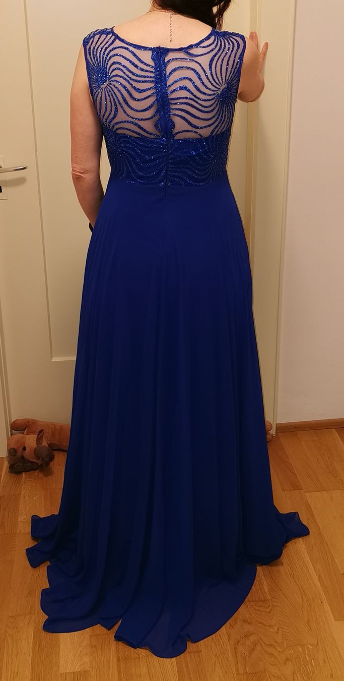 Kleider: Abendkleid royalblau Grösse 36 – Gebraucht aus Zeglingen von Vanillacoke 2