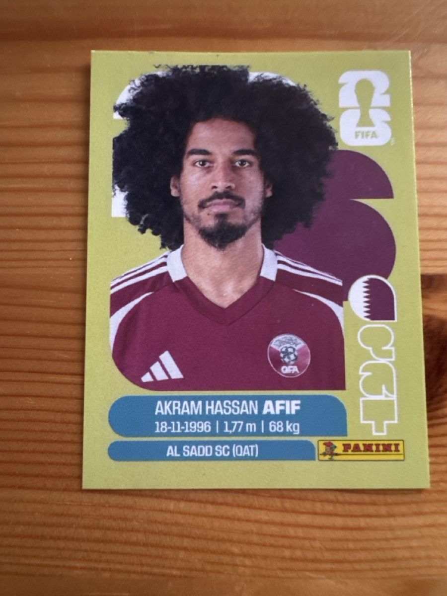 Panini Sammelbilder & Trading cards: Panini FWC 2026 Qat18 – Gebraucht aus Vesenaz von miguelfdfrade