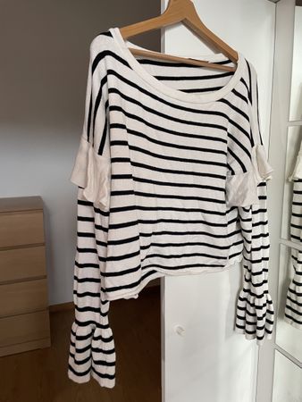 Pulli gestreift Viskose, Zara Gr. S