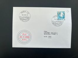 Lü Erstagbrief-Werbe-Stempel  (M884)