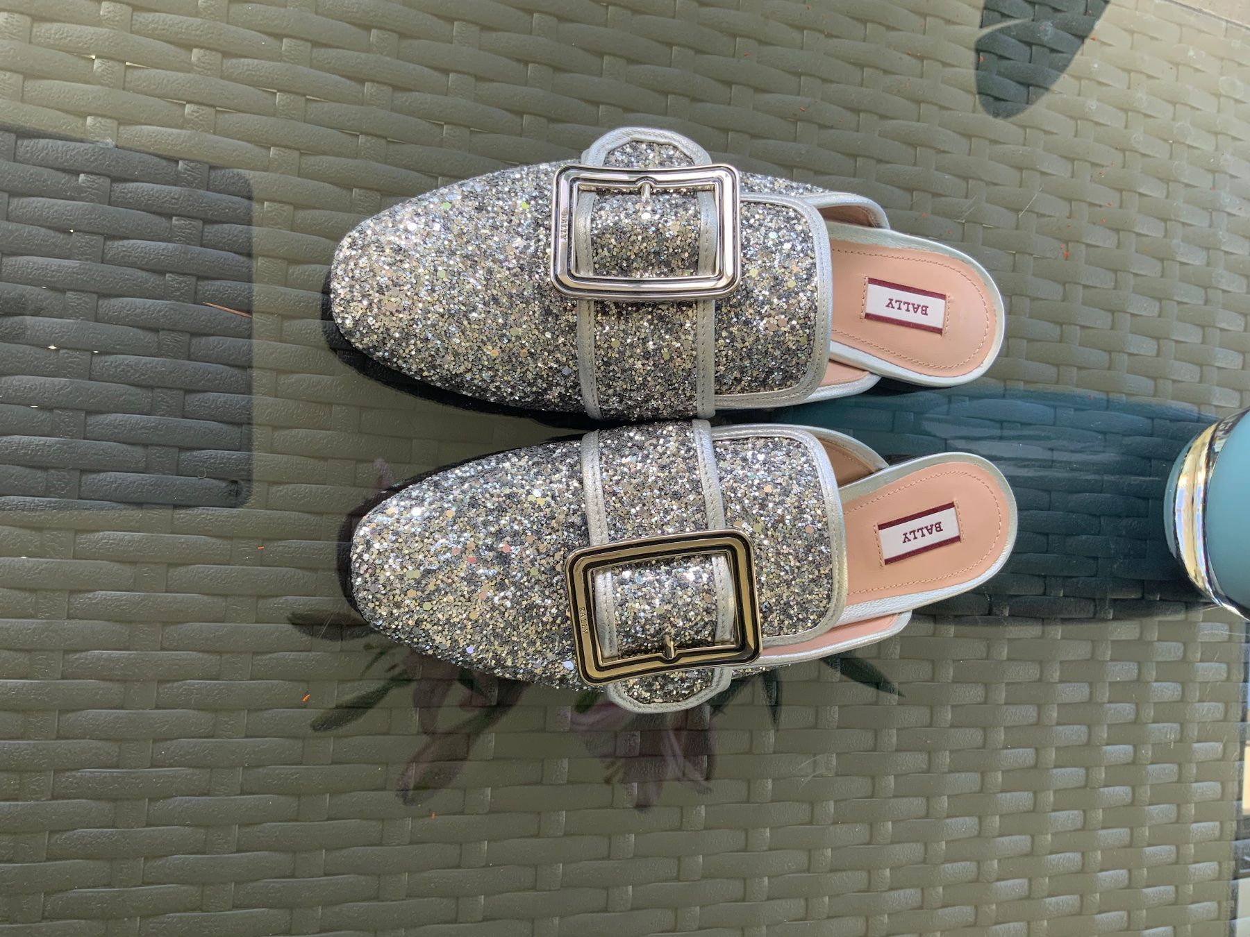 Bally Scarpe da donna: Glitzernde Bally Mules Grösse 36 Sommerfestlich! – Nuovo (secondo la descrizione) da Rafz venduto da henfrei24 3