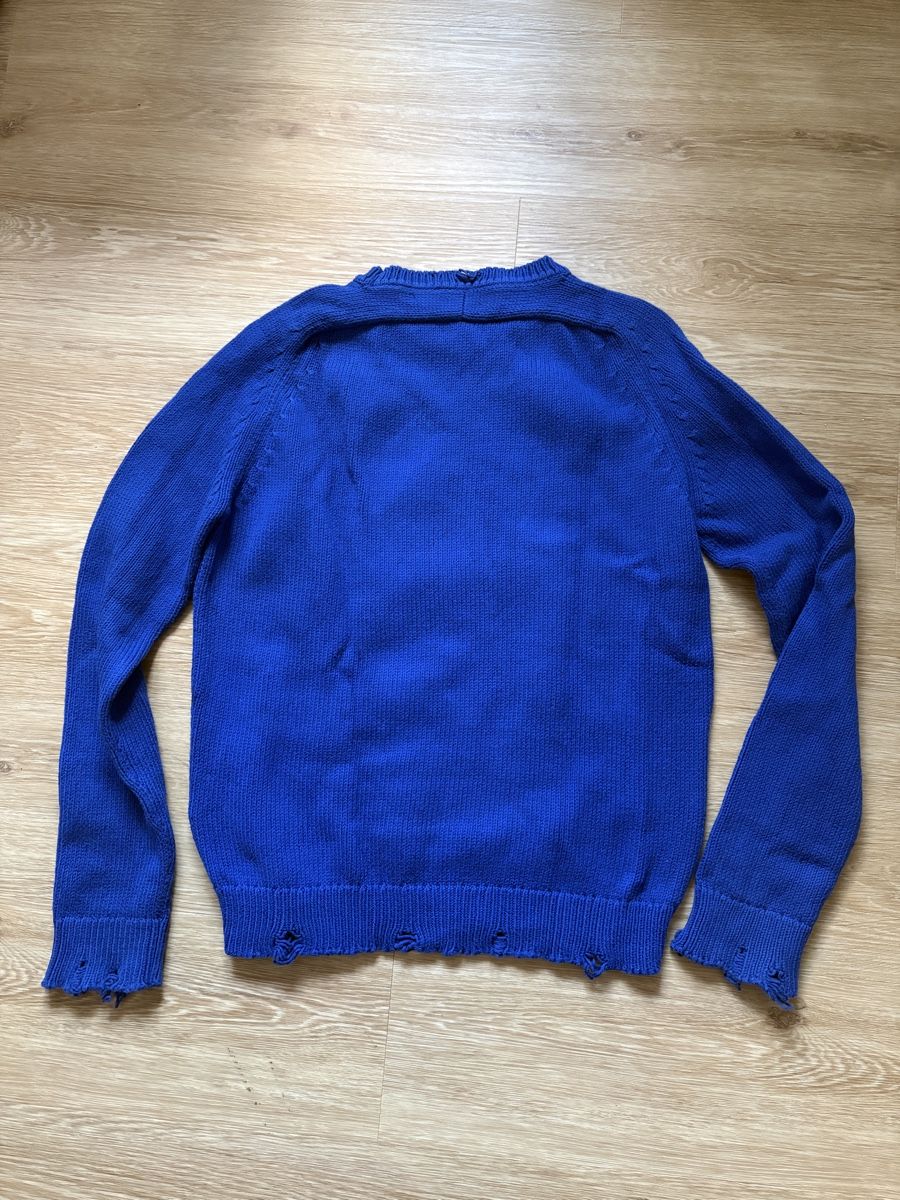 Saint Laurent Maglioni & Felpe: SAINT LAURENT STRICKPULLOVER BLAU GR. M – Usato da Luzern venduto da poe_5fml 5
