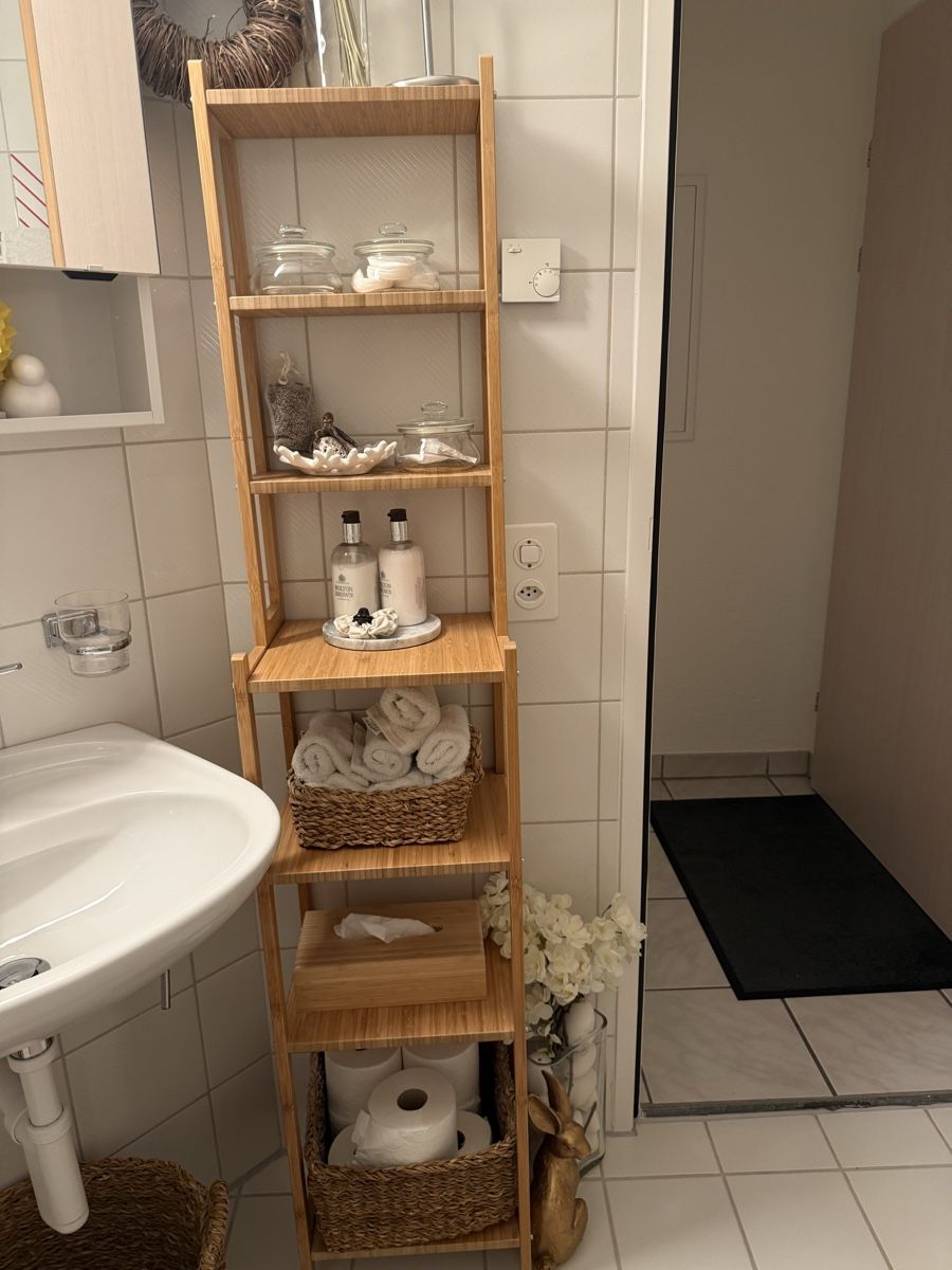 IKEA Bambus Regal Badezimmer neuwertig (Neu (gemss Beschreibung)) in  Mauren fr CHF 40  nur Abholung auf Ricardo kaufen