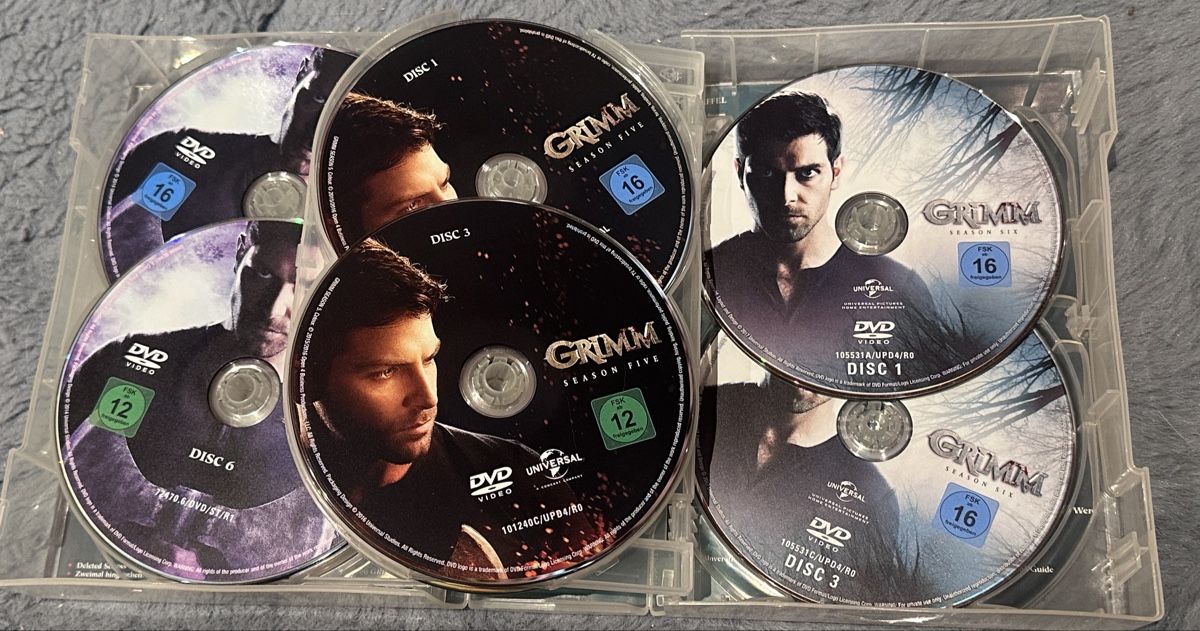Alle DVDs: Grimm Komplettbox DVD – Gebraucht aus Othmarsingen von Crallthene98 3