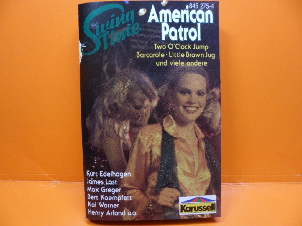 Musicassette: SWING  TIME,   AMERICAN  PATROL – Usato da Langnau i. E. venduto da gf2_29jt