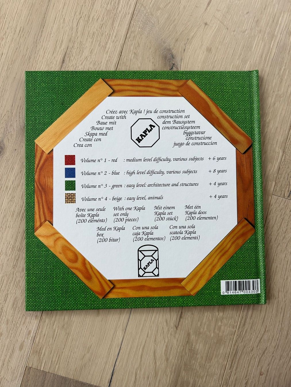 Libri: Kapla Buch grün, Nr. 3 – Usato da Gunzgen venduto da ricco5 1