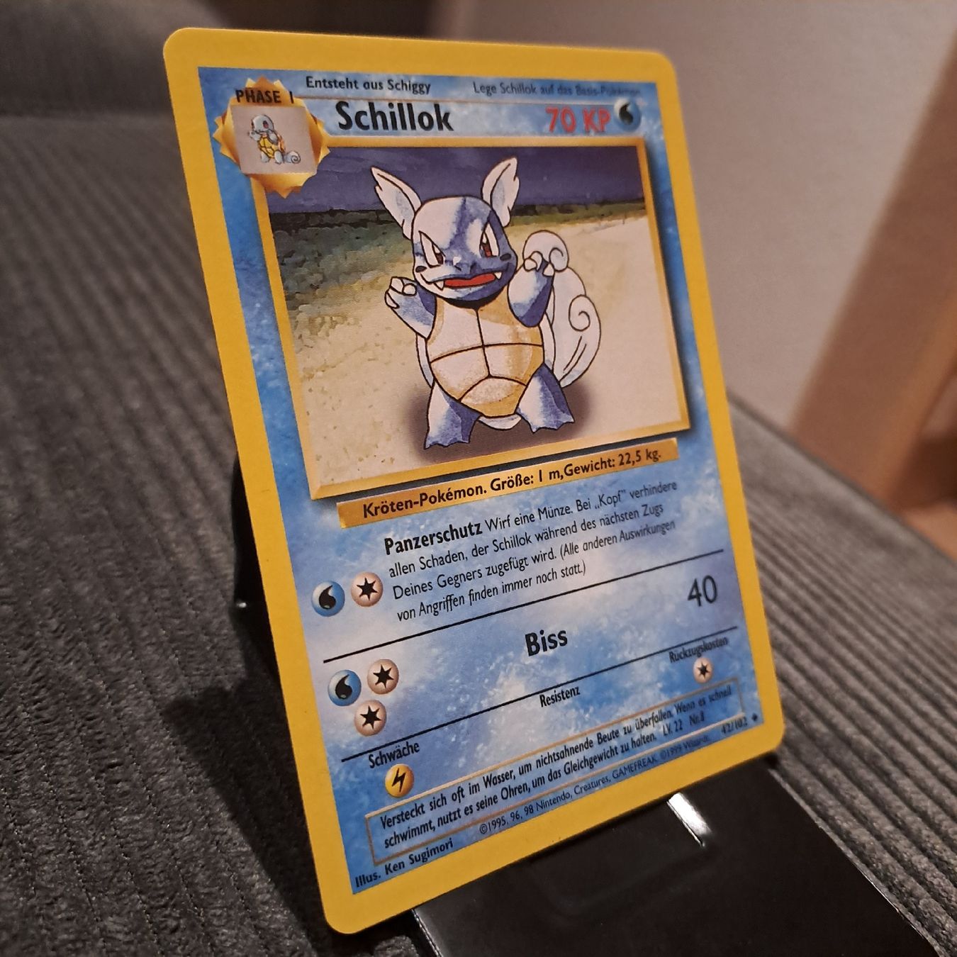 Pokémon Sammelbilder & Trading cards: Schillok, Base Set 42/102 – Gebraucht aus Düdingen von Ruge91 1