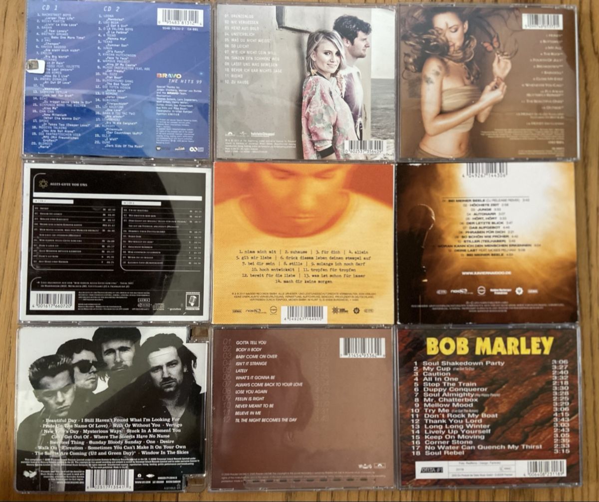 CDs: 9 diverse CDs ab 1.-  – D'occasion à Rothenburg par schmettervogel 1