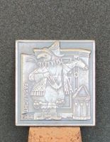 Fasnachtsplakette Basel von 1964, versilbert, fairer Versand