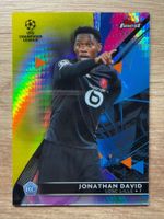 Soccer Jonathan David RC 210/250 YELLOW Topps Finest 2022 🔥