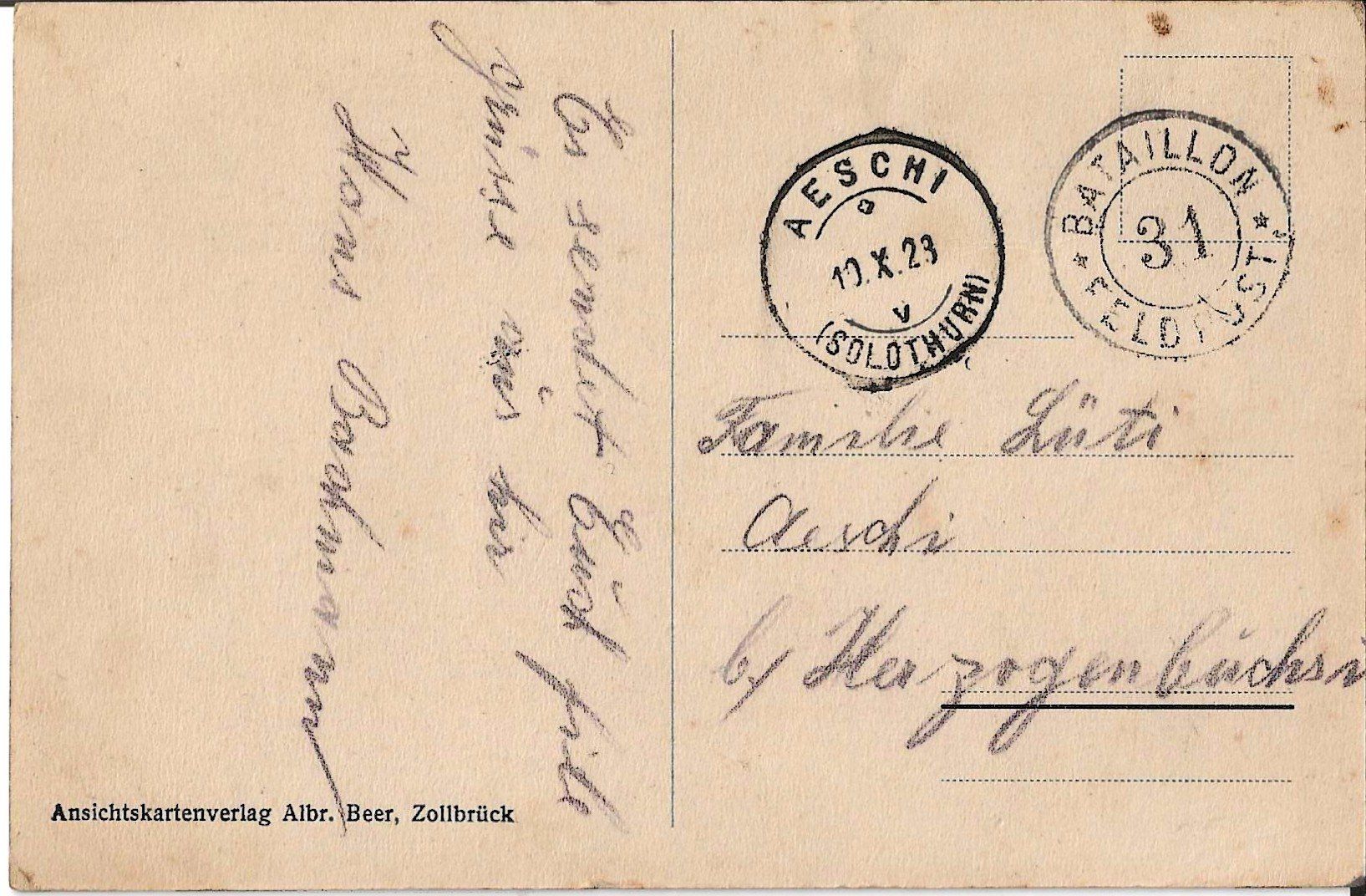 Cartes postales: Karte Dürrenroth – D'occasion à Zürich par Philacat11 1