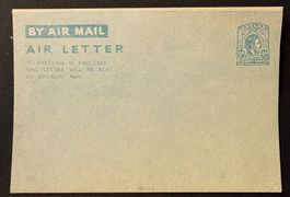 AIR LETTER CEYLON