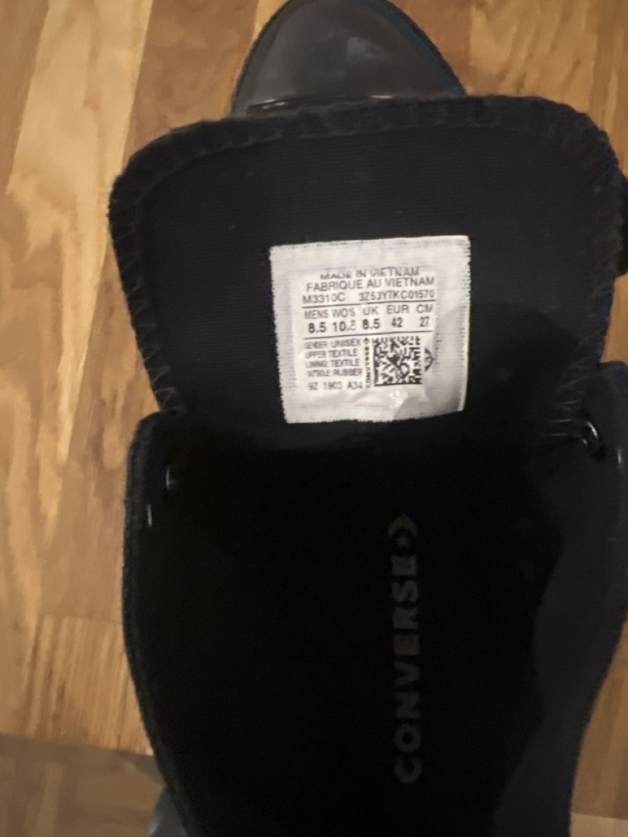 Converse Scarpe da uomo: JOLIE CONVERSE NOIR – Nuovo (secondo la descrizione) da Brügg BE venduto da traindenuit 3
