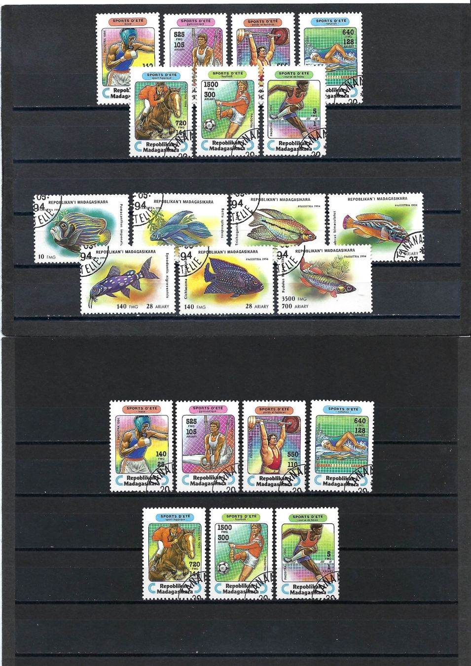 Tutti i francobolli: Briefmarken aus Madagaskar – Usato da Bronschhofen venduto da Imsr