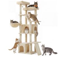 SONGMICS Katzenbaum Feandrea in beige (26092299PL)