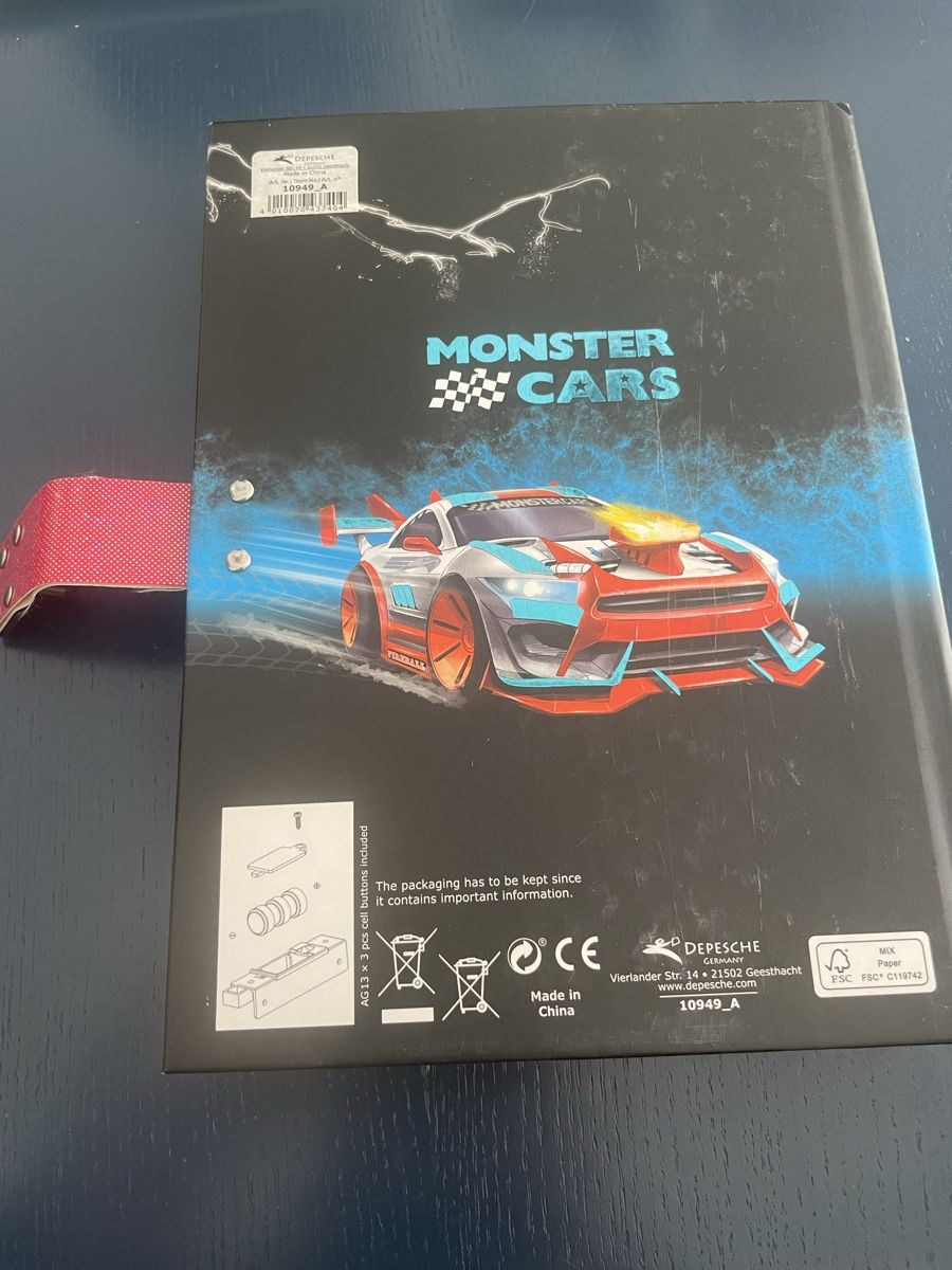 Bücher: Tagebuch Cars – Neu (gemäss Beschreibung) aus Amriswil von einkaufverkauf 1