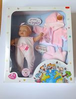 Puppe Berjuan Babypuppe mit Kleider-Set - Neu im Originalkar