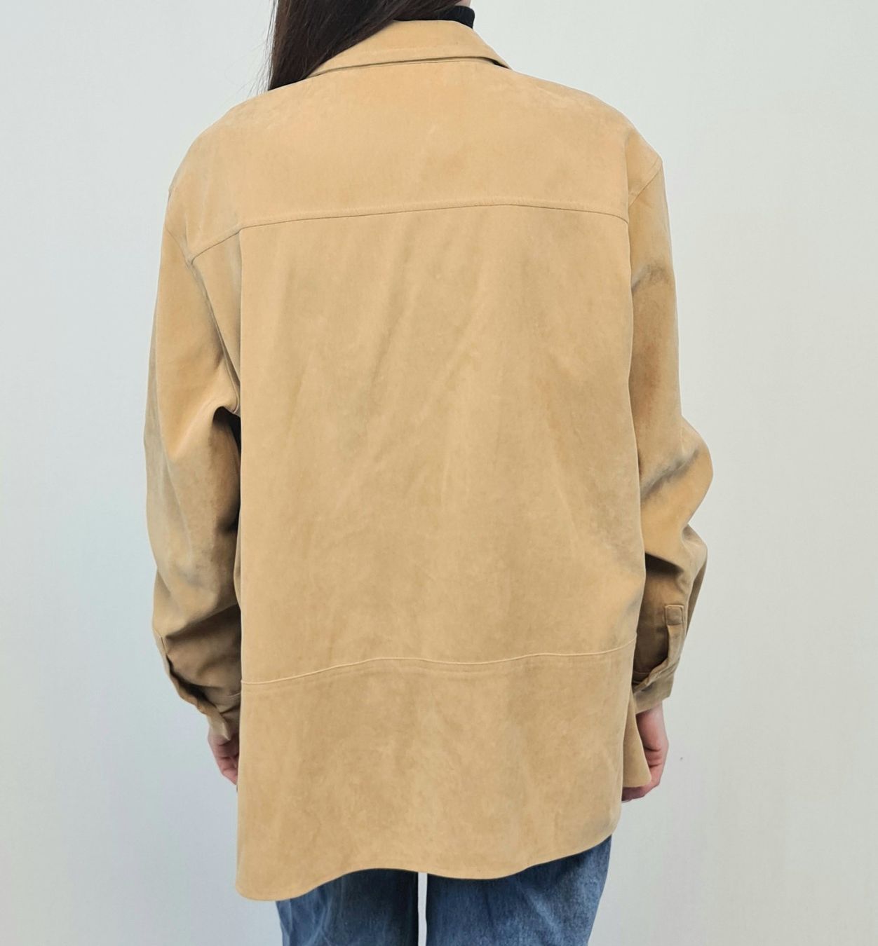 Hemden: Surchemise vintage camel - Taille 44 – Gebraucht aus Couvet von Nawra_26 2