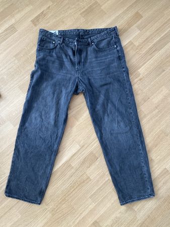 H&M Loose Ample Jeans, Graue Waschung, Grösse 40/32 Top!