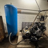 Industrie Kompressor mit Druckkessel gebrauchter Zustand