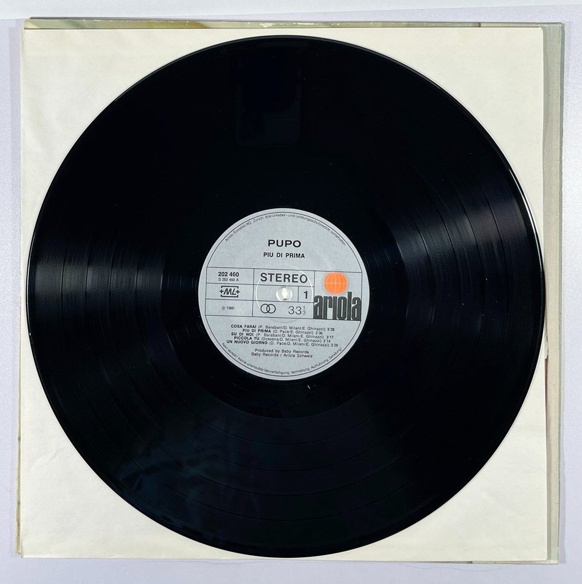 Dischi in vinile: LP: PUPO - Piu Di Prima (CH-Pressung!) – Nuovo (secondo la descrizione) da Frenkendorf venduto da Yard-Sale-2000 2