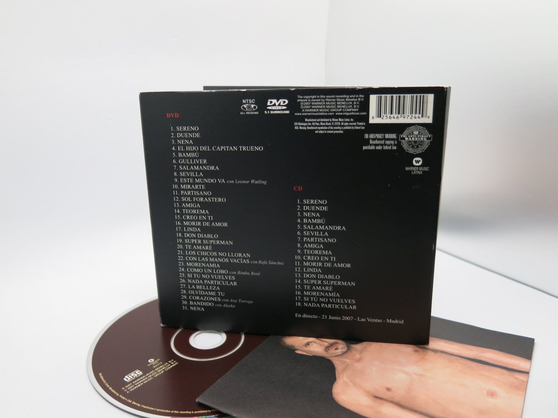 CD: CD + DVD Bose Papitour – Usato da Ernetschwil venduto da luisvonerni 2