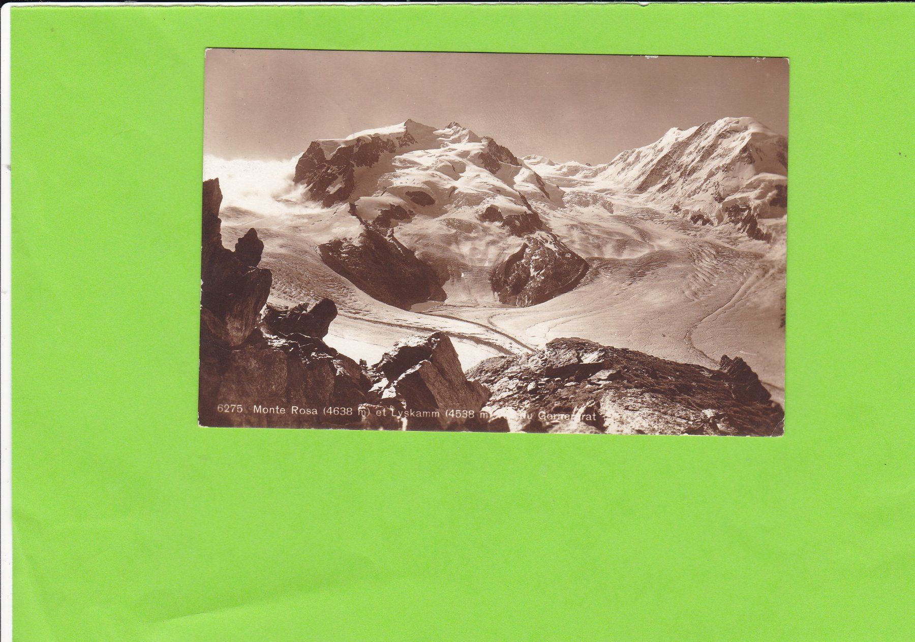Cartoline postali: Monte Rosa – Usato da St. Peterzell venduto da neckertal