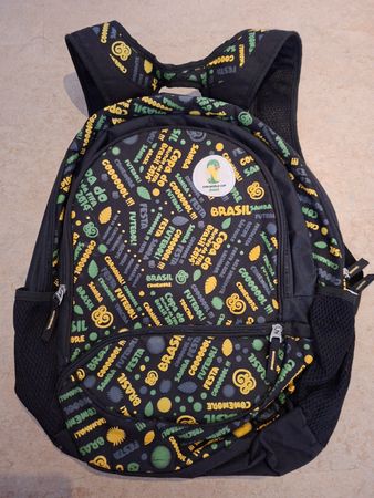 Rucksack FIFA World Cup Brasil 2014 gebraucht guter Zustand
