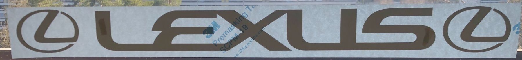 Sticker: Lexus Aufkleber Front/Heckscheibe – Nuovo (secondo la descrizione) da Aarau venduto da Foruschweiz