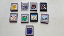 9 Game Boy Spiele