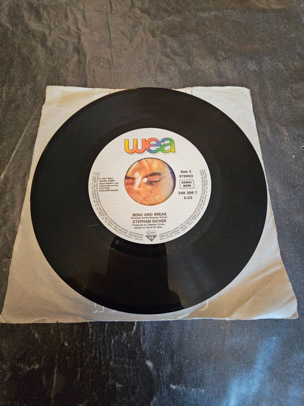 Schallplatten: Vinyl, 7" LP - Stephan Eicher – Combien De Temps (1987) – Gebraucht aus Biberist von Foolio0 3