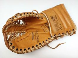 Retro Fanghandschuh "Enso Protecto" (WINNWELL) braunes Leder