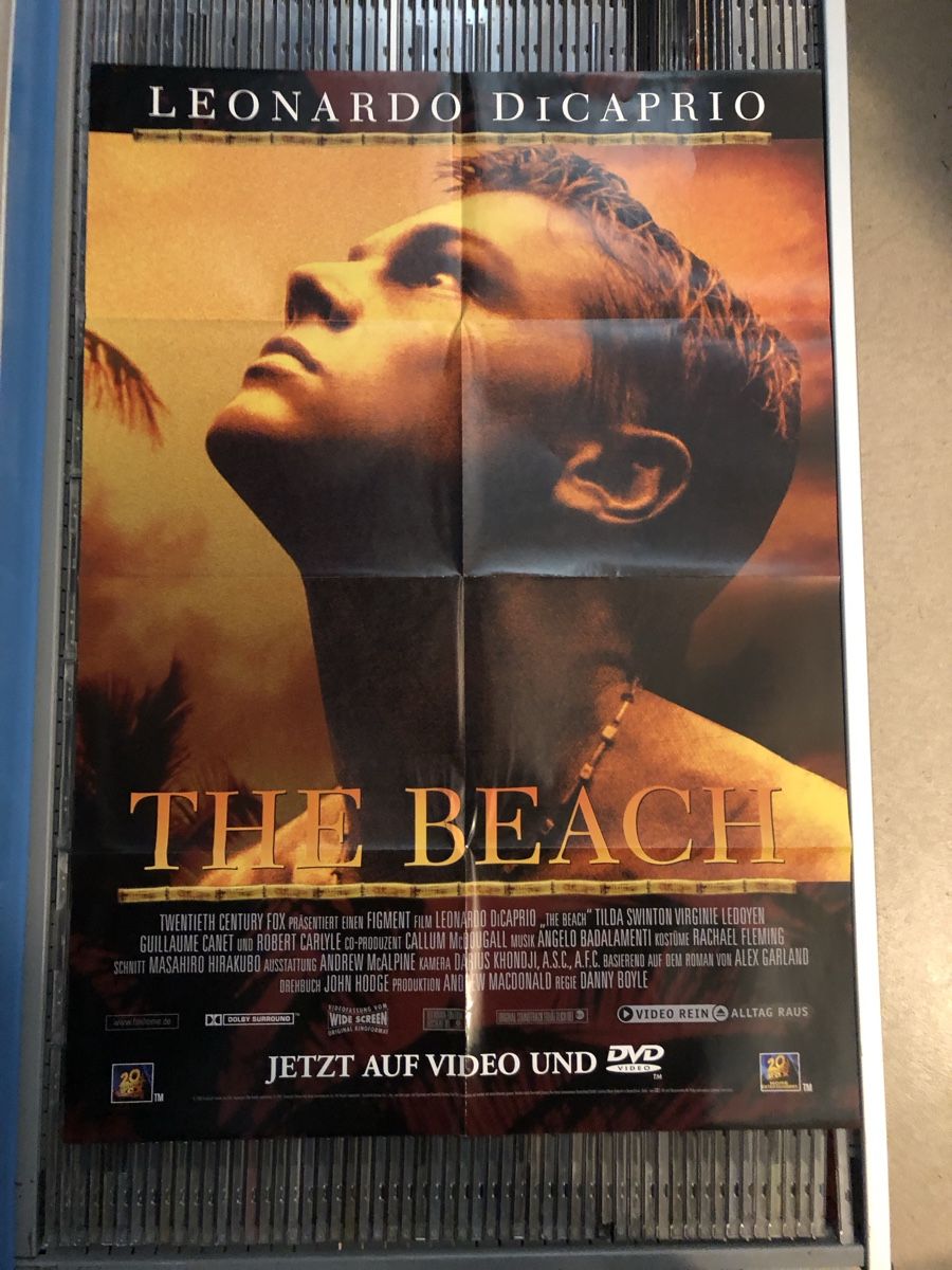 Foto & Immagini: FILMPOSTER THE BEACH LEONARDO DICAPRIO 2000 – Nuovo e nell'imballaggio originale da Lausen venduto da Indexvision