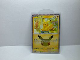 Pokemon 30th Anniversary Pikachu 30C 025 EN