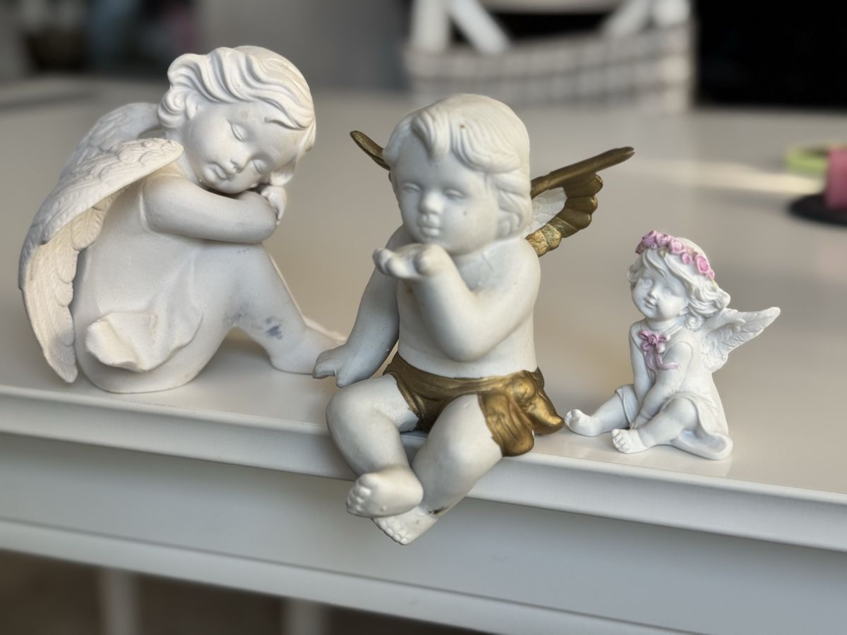 Statuette: 3 x Engelsfiguren – Usato da Stansstad venduto da ck1386
