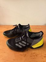 Tennisschuhe Adidas Barricade schwarz/gelb, Gr. 39 (US7.5)