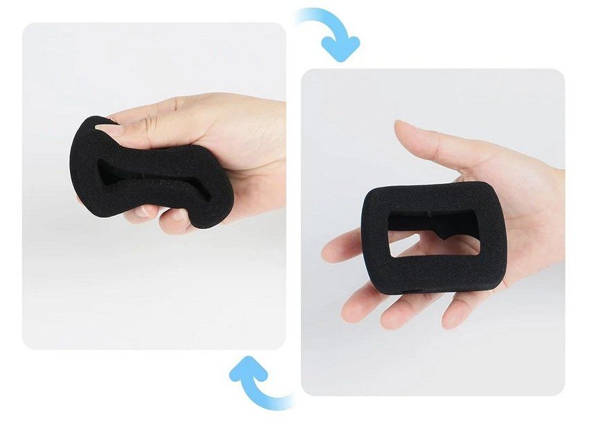 DJI RC Modellbau: 6x Windschutzschaum für DJI Osmo Action 5 4 3 – Neu und originalverpackt aus Bussigny von SHOP-DRONE-UNIVERS 2