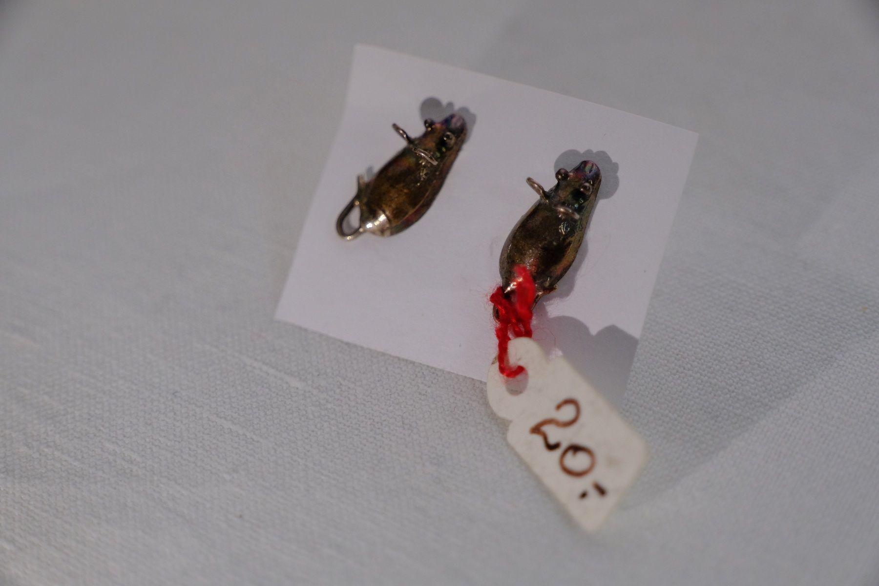 Orecchini pendenti & Orecchini a lobo: Silber 925 Ohrstecker/Anstecker - Sterling Maus – Nuovo e nell'imballaggio originale da Fribourg venduto da Silver_Wat