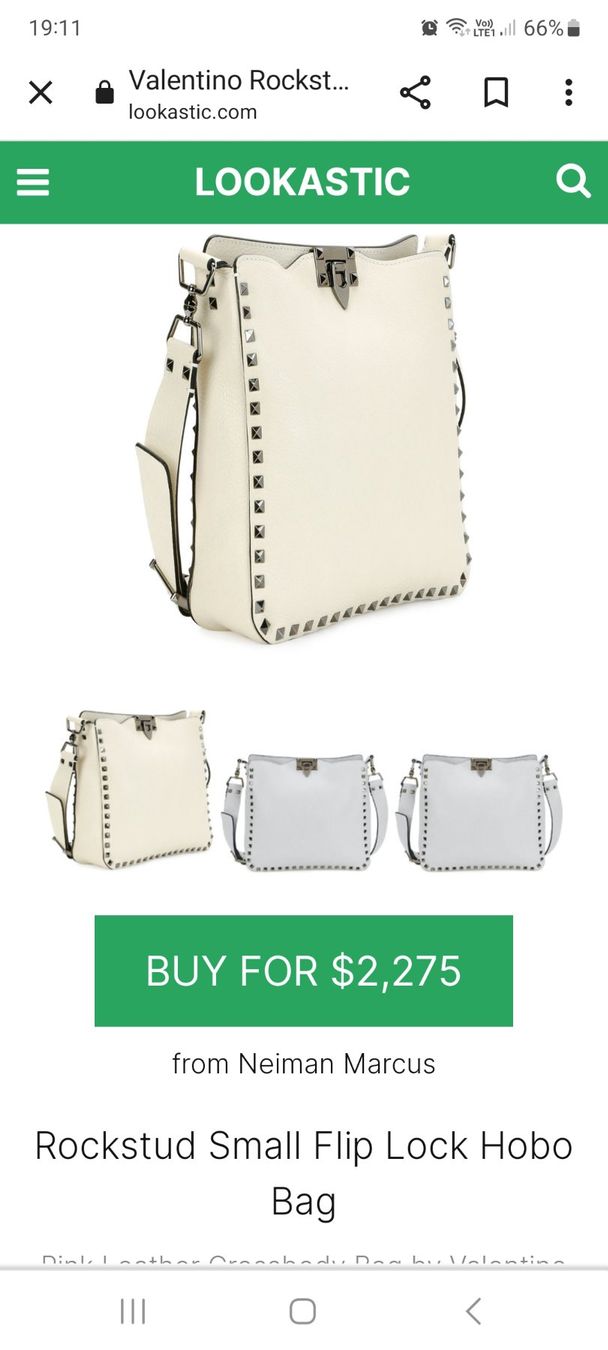 Valentino Taschen für Damen: Valentino Garavani Rockstud Hobo Small – Neu (gemäss Beschreibung) aus Uerkheim von Pod23 7