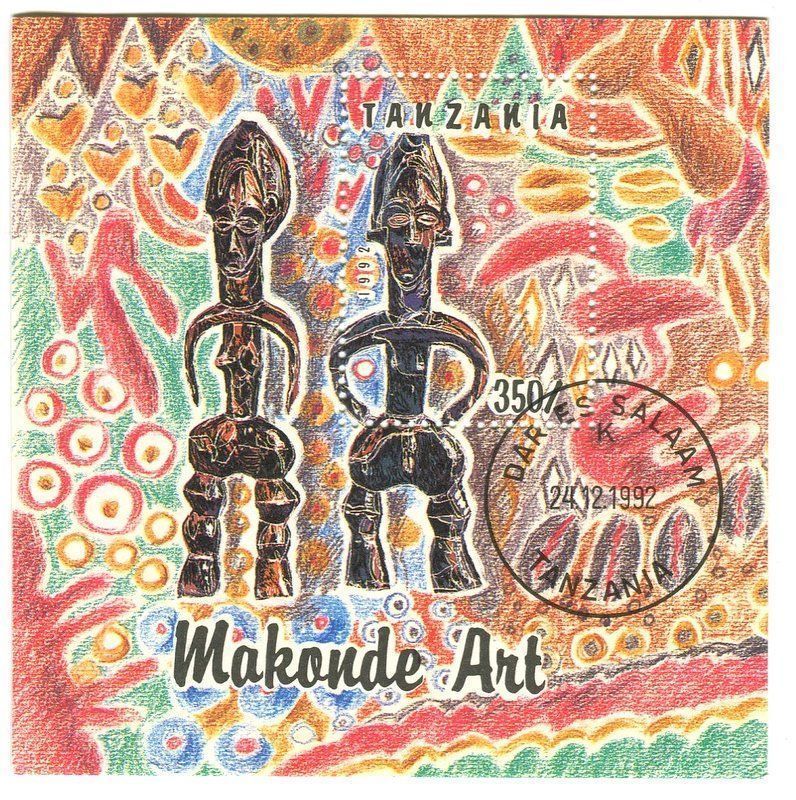 Tous les timbres: Block "Kulturartefakte". Tansania – Neuf avec emballage d'origine à Basel par Butsch5