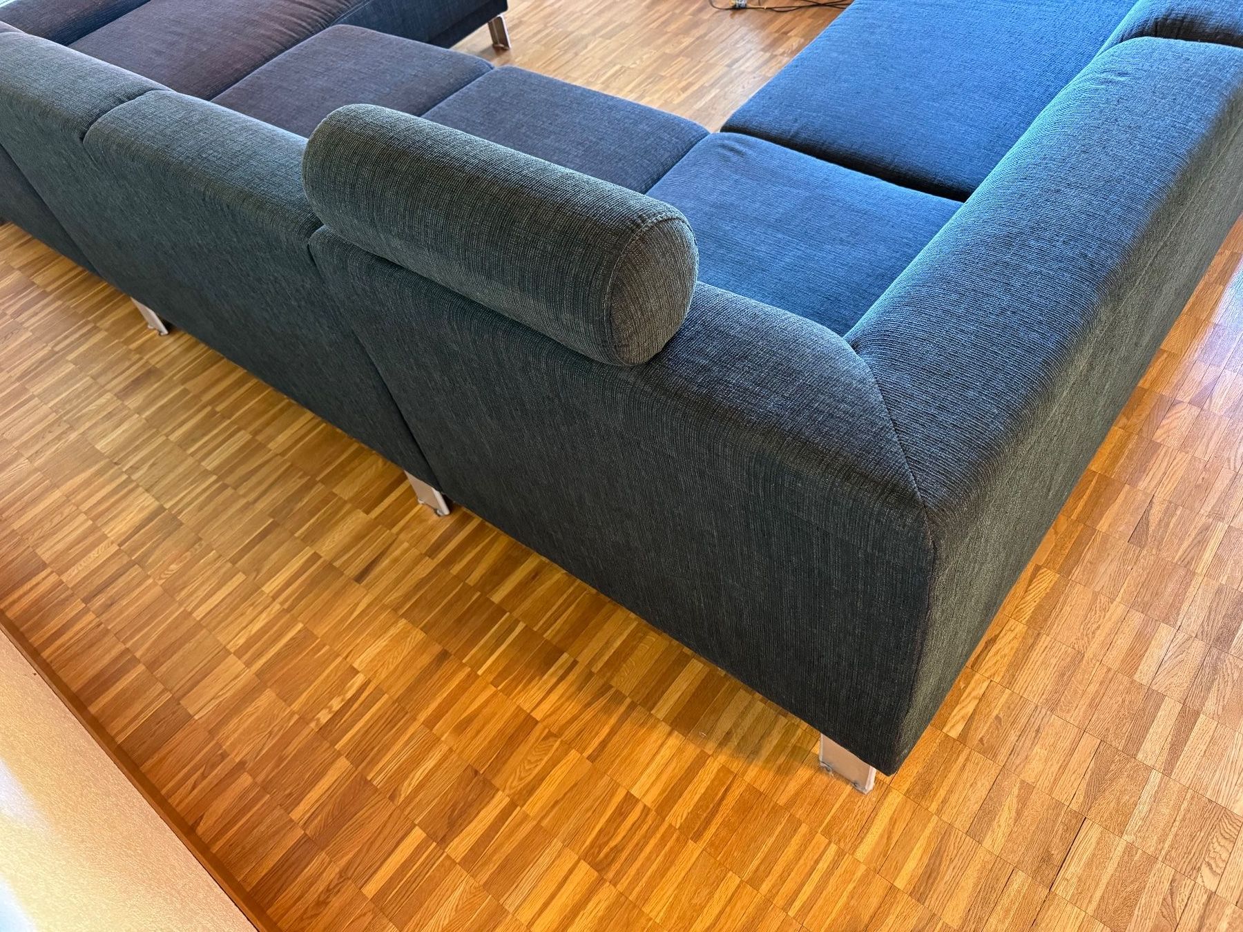 Divani: U-Sofa dunkelgrau – gebraucht – Usato da Hölstein venduto da Bri4nK 6